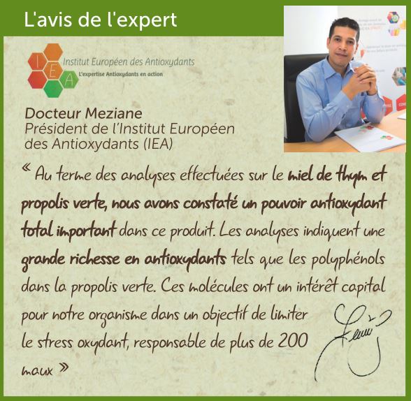 l'avis d'un expert propolis verte