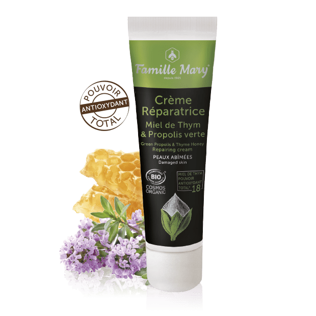 crème réparatrice à la propolis verte