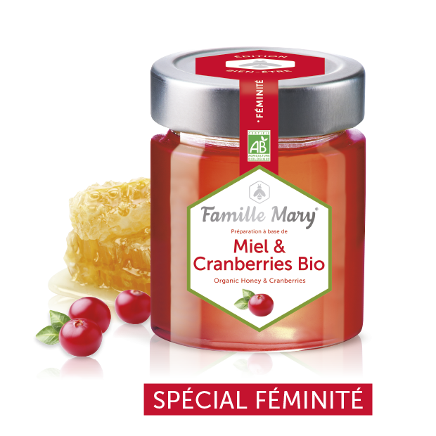 miel et cranberries