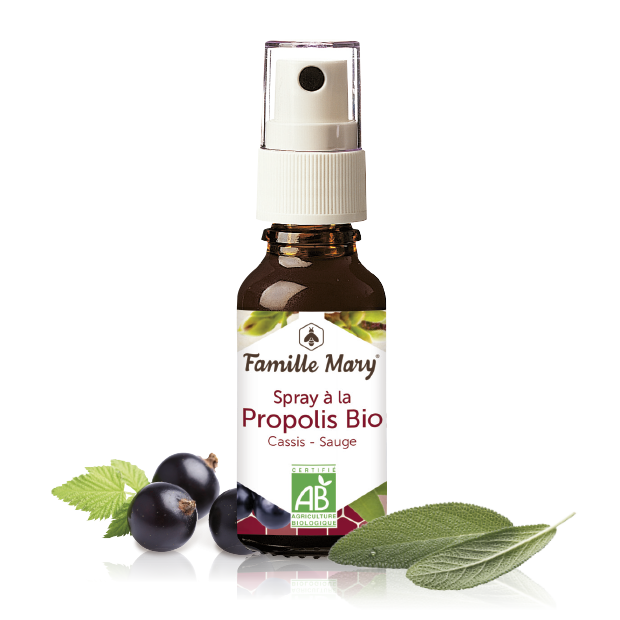 spray propolis bio Famille Mary