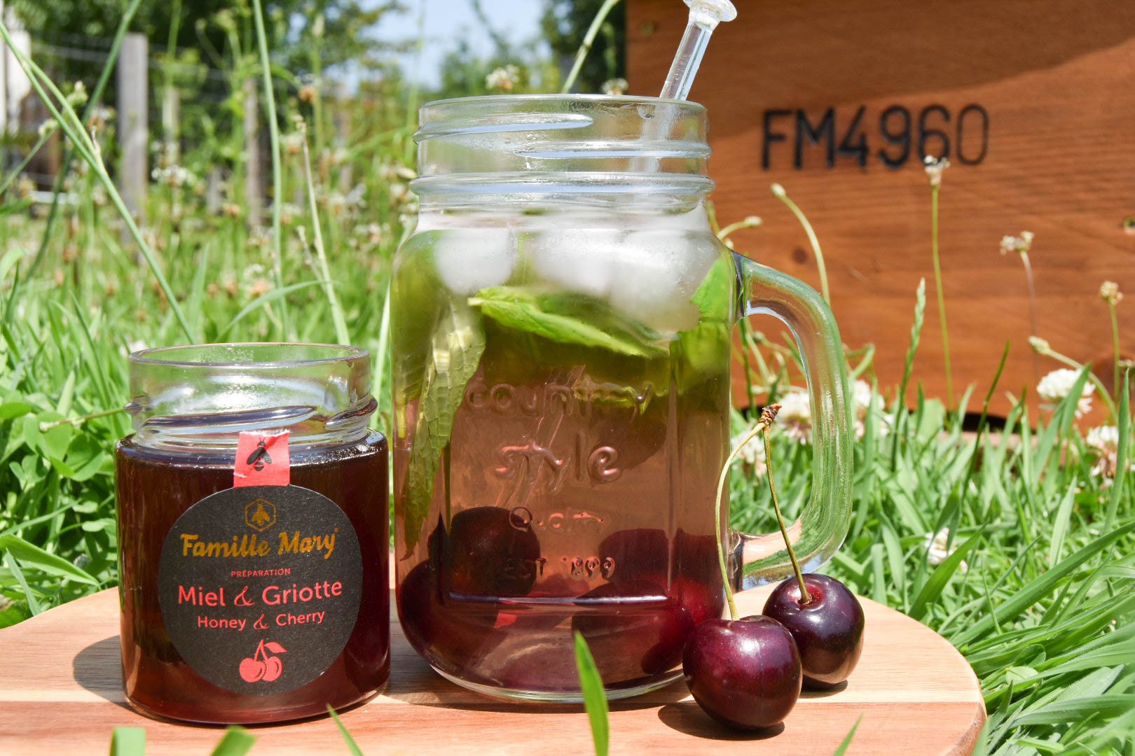 Virgin Mojito à la cerise