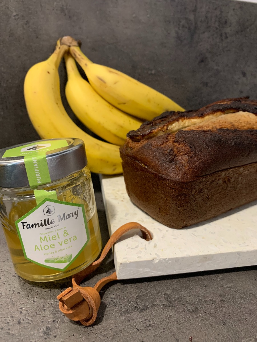 Banana Bread au Miel & Aloe Vera Famille Mary