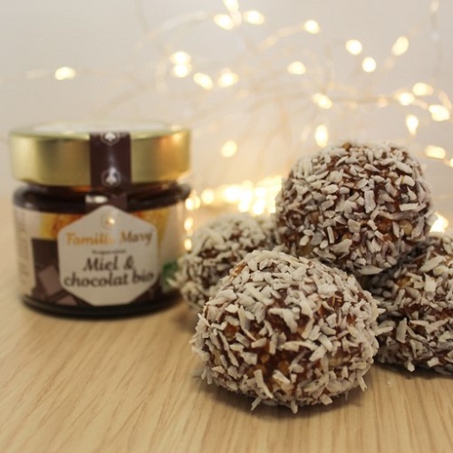 Energy Balls au miel & chocolat