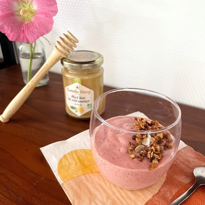 Nice Cream fruits rouges et miel