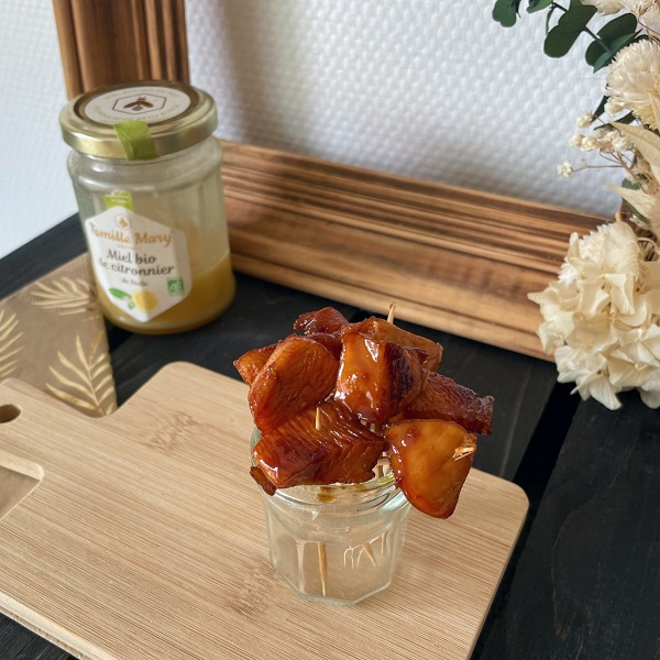 Poulet mariné au miel façon asiatique