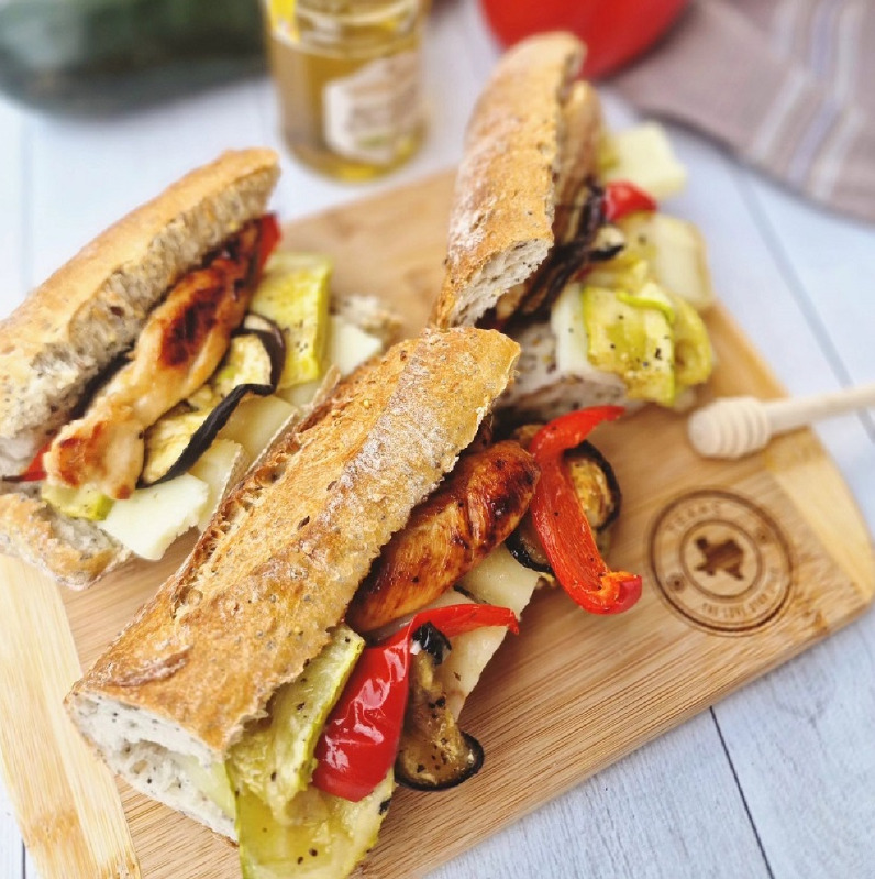 Sandwich d'été au miel
