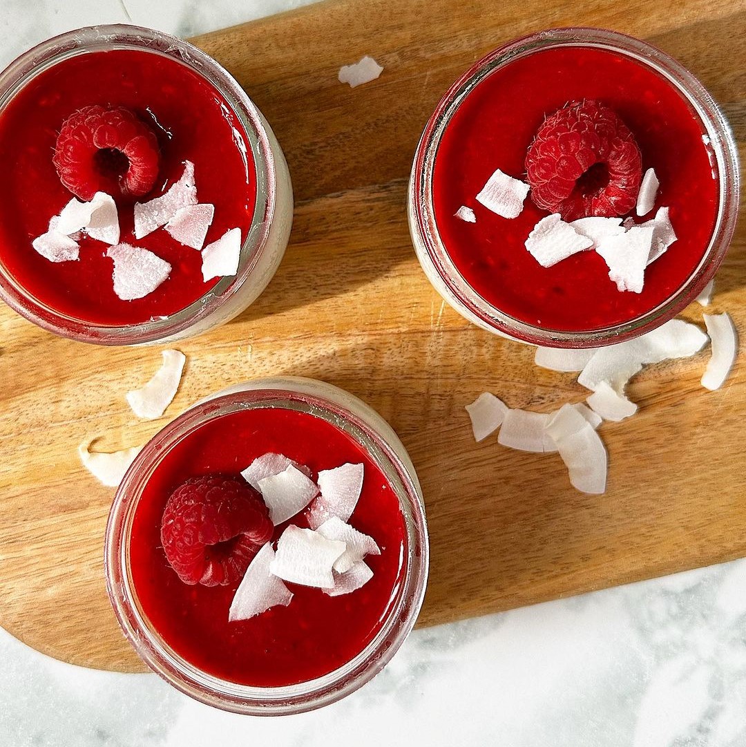 Panna Cotta Coco Framboise 