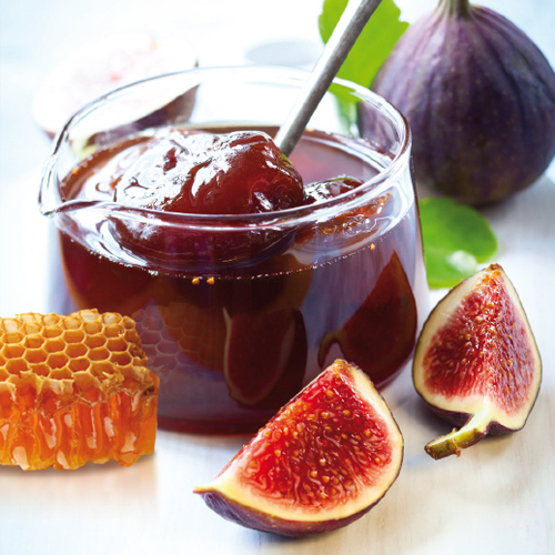 Compote de figues au miel de bruyère