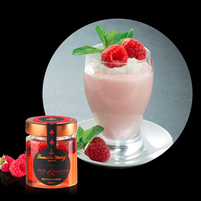 Mousse au Miel & Framboise