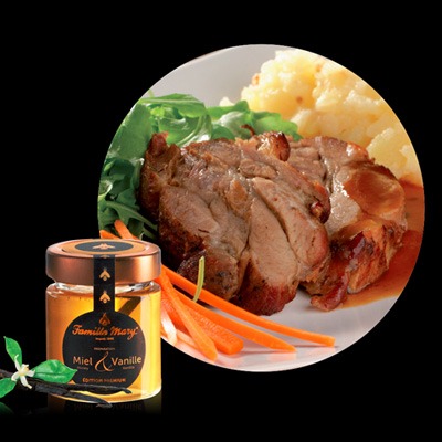 Filet mignon de porc au Miel & Vanille 